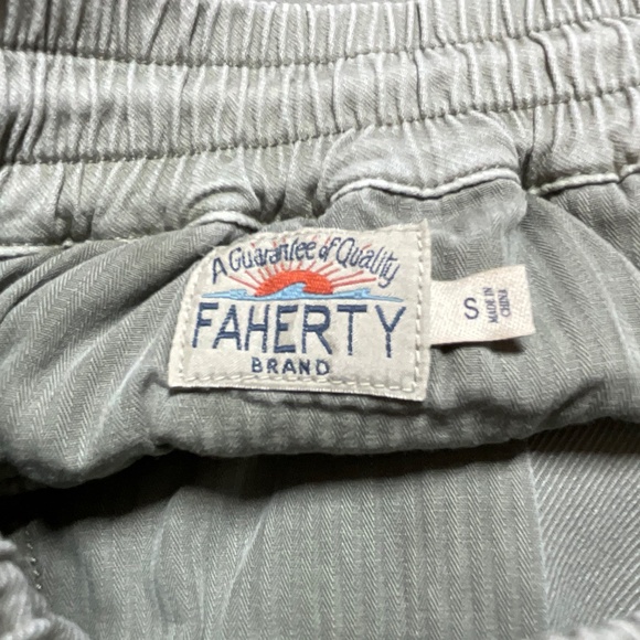 FAHERTY Men’s Cotton Joggers SMALL - Picture 5 of 9